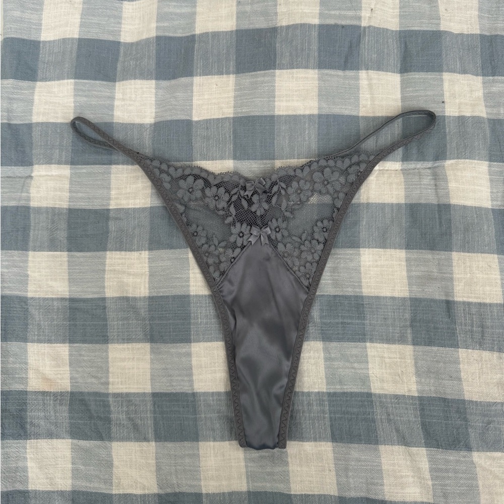 Silky Lace Thong